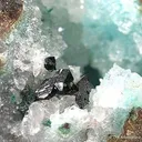 Paratacamite on Quartz - image 1