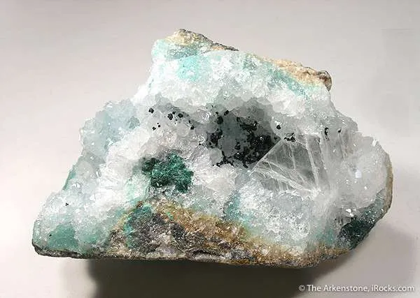 Paratacamite on Quartz - image 2