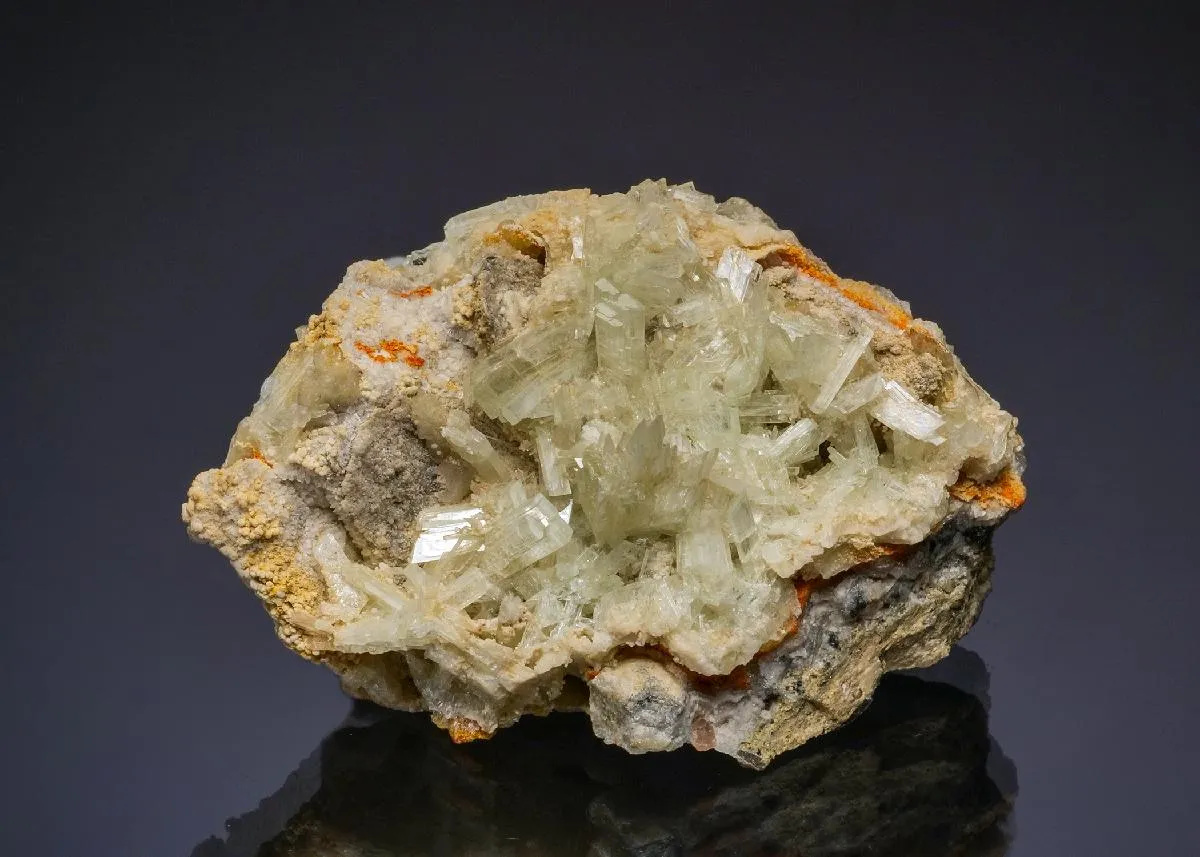 PARAVAUXITE with Greenockite - image 1