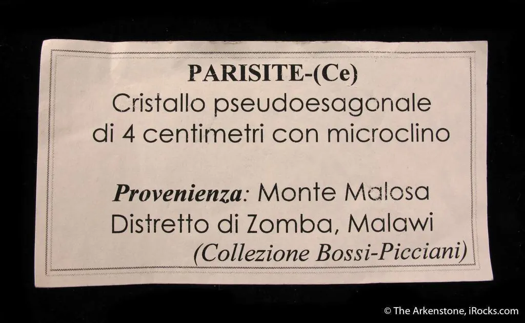 Parisite-(Ce) and Microcline with Quartz - image 4