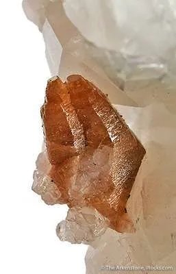 Parisite-(Ce) on Calcite - image 2