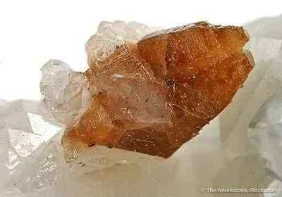 Parisite-(Ce) on Calcite - image 3