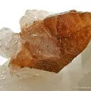 Parisite-(Ce) on Calcite - image 3