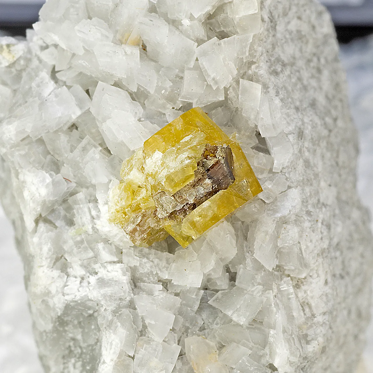 Parisite-Ce with Allanite-Ce, Dolomite - image 1