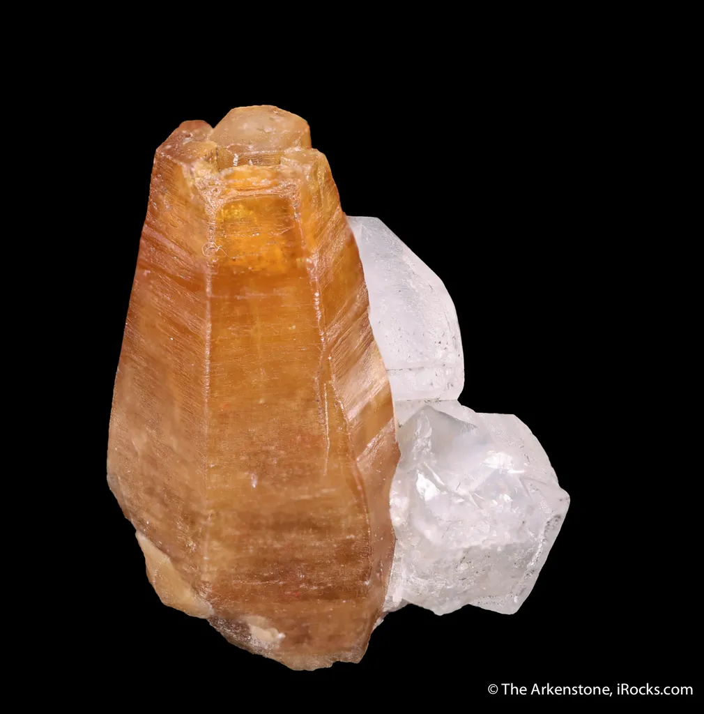 Parisite-(Ce) with Calcite image