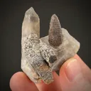 Parisite-(Ce) with Quartz - image 1