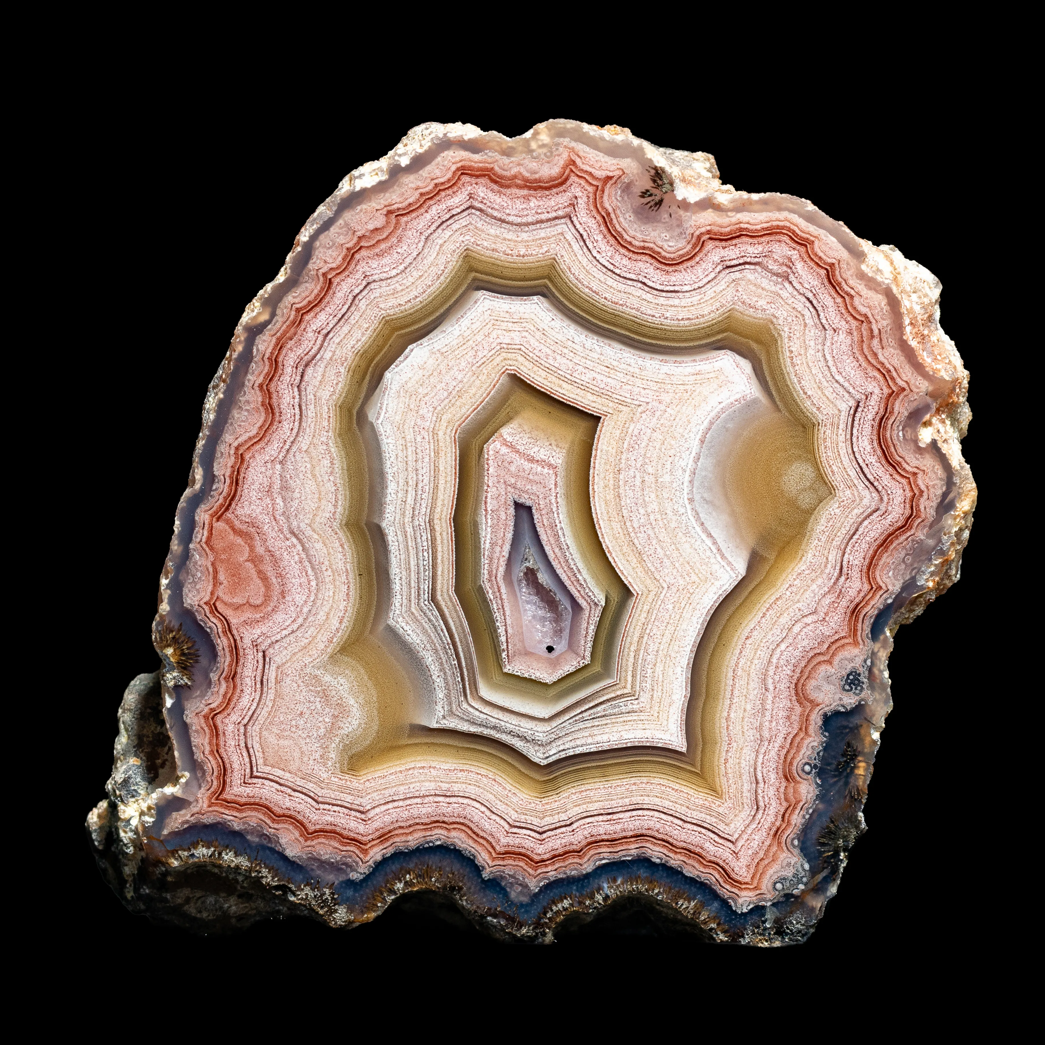 Pastel Laguna agate from Mexico - image 5