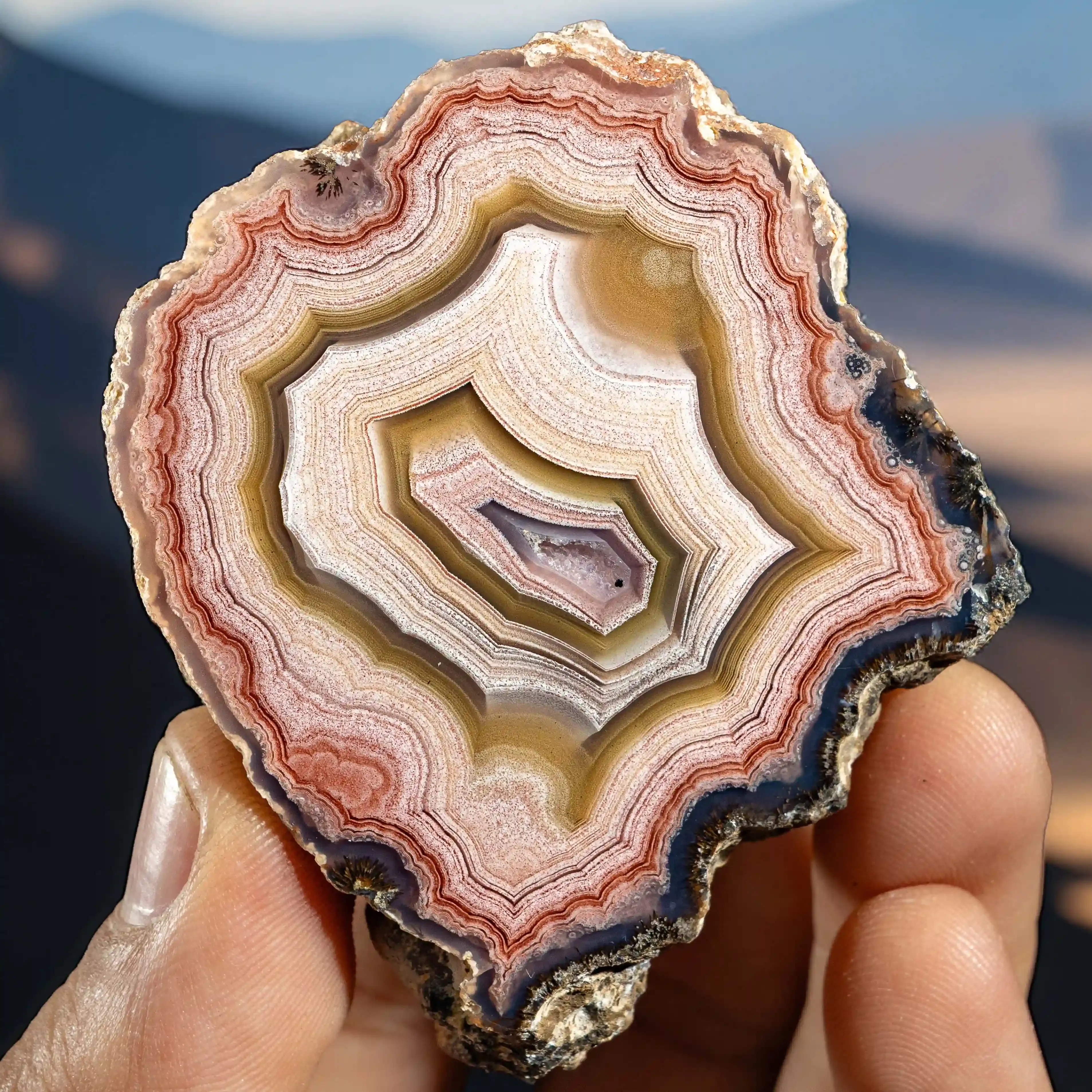 Pastel Laguna agate from Mexico - image 2
