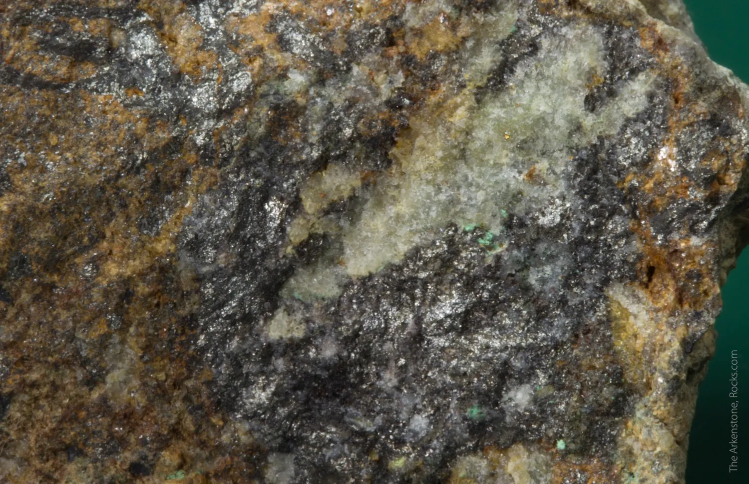 Pavonite with Aikinite and Ankerite - image 5
