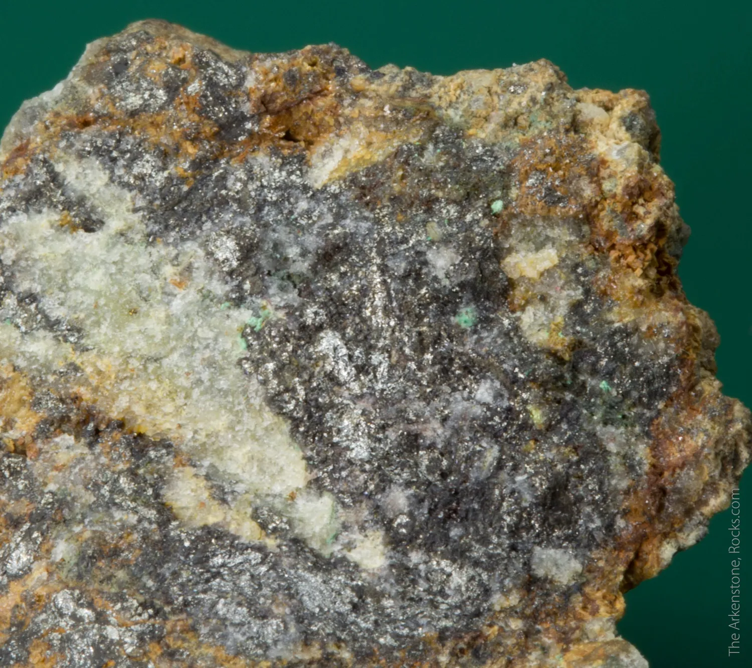 Pavonite with Aikinite and Ankerite - image 6
