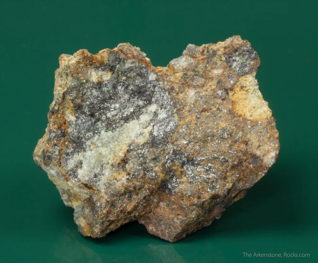 Pavonite with Aikinite and Ankerite image