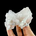 Peach Heulandite on Chalcedony & Stilbite Matrix - Natural Indian Zeolite Mineral from Jalgaon - image 4