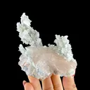 Peach Heulandite on Chalcedony & Stilbite Matrix - Natural Indian Zeolite Mineral from Jalgaon - image 5