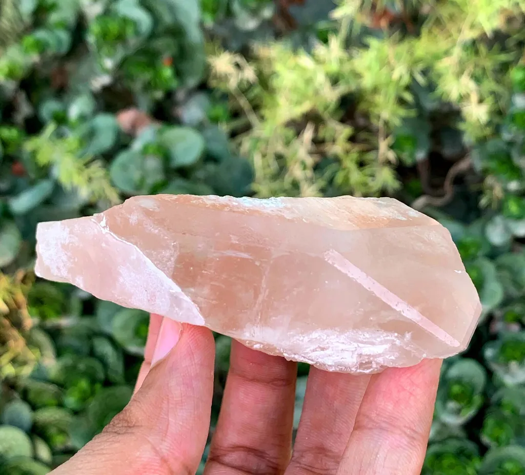 Peach Pink Color Morganite Crystal, Morganite Mineral from Afghanistan - image 3