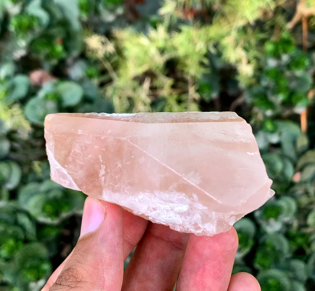Peach Pink Color Morganite Crystal, Morganite Mineral from Afghanistan - image 6