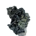 Pearceite With Wire Silver and Acanthite on Quartz - image 2