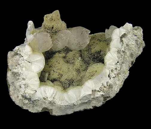 Pectolite, Apophyllite-(Kf) image