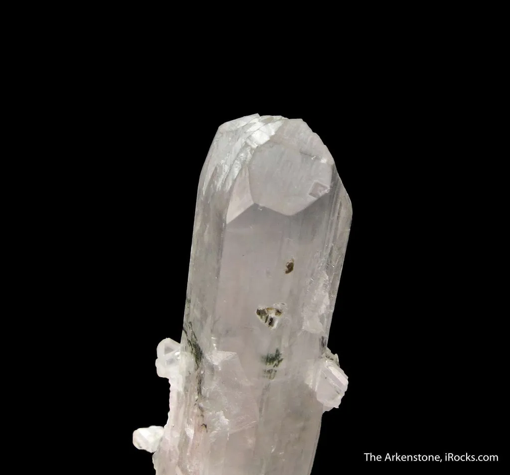 Pectolite (rare euhedral crystal) - image 3