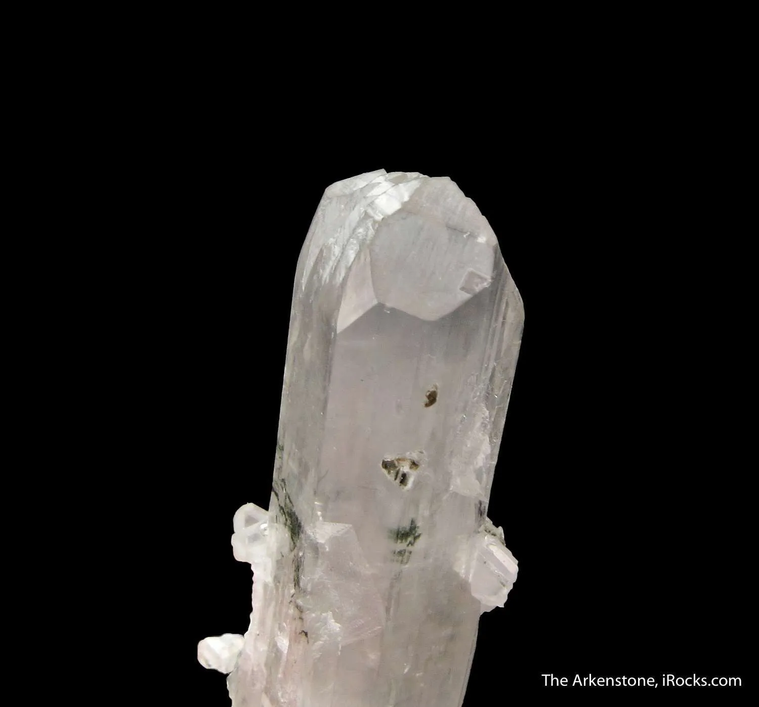 Pectolite (rare euhedral crystal) - image 3