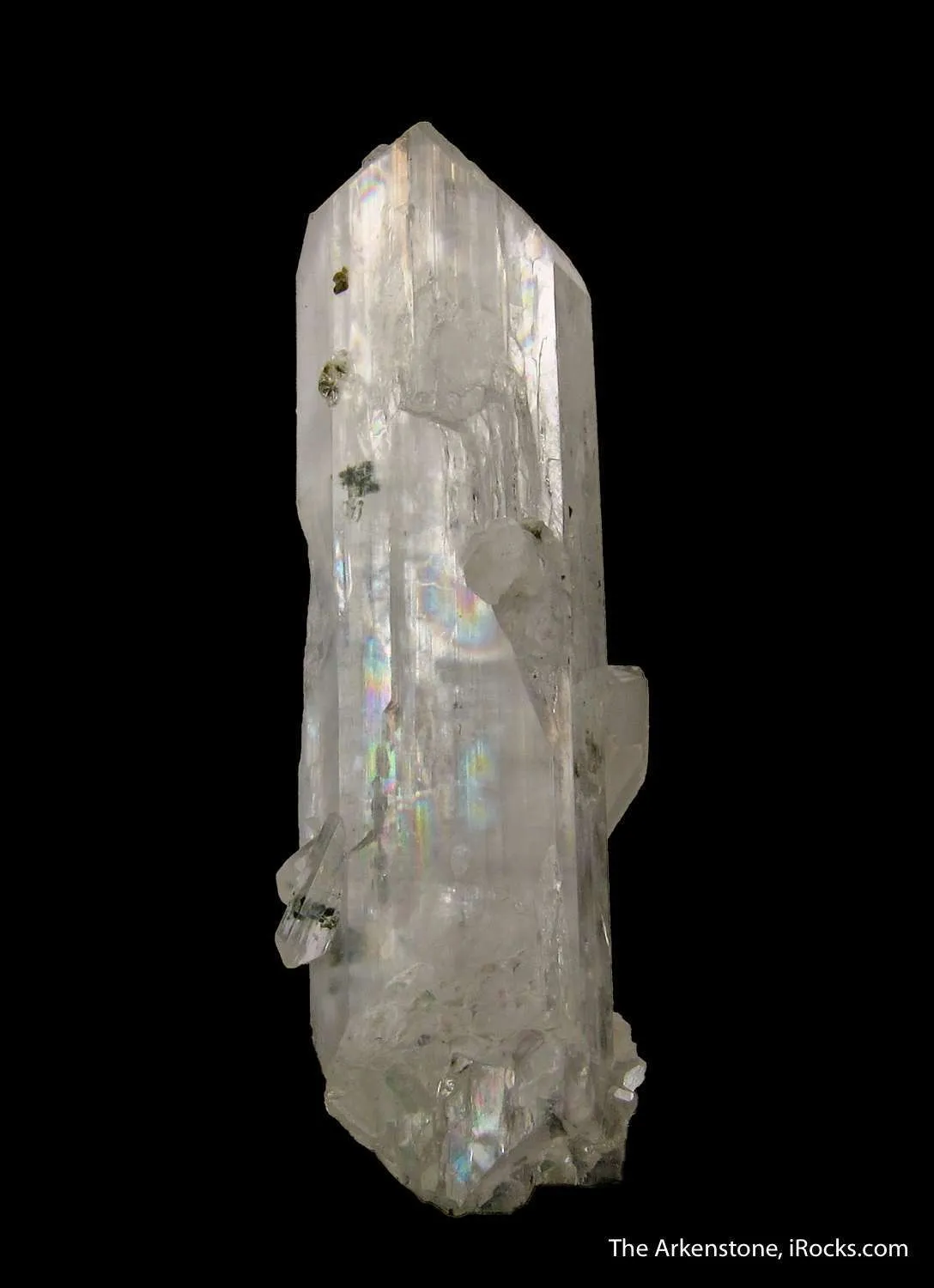 Pectolite (rare euhedral crystal) - image 6