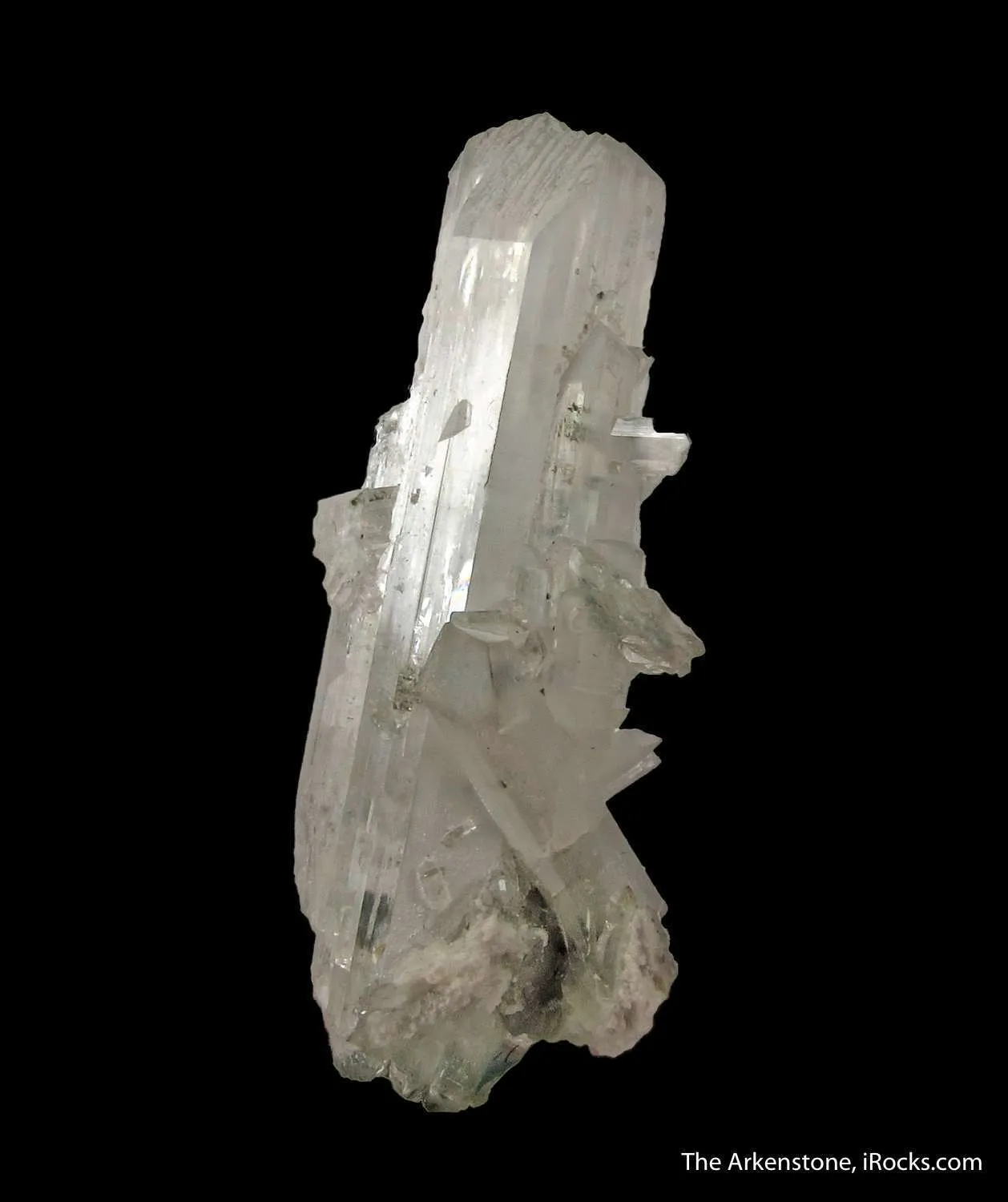 Pectolite (rare euhedral crystal) - image 2