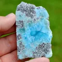 Pectolite var. Larimar 64 grams - Filipinas Larimar Mine, Barahona Province, Dominican Republic - image 1