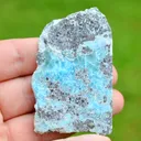 Pectolite var. Larimar 64 grams - Filipinas Larimar Mine, Barahona Province, Dominican Republic - image 2