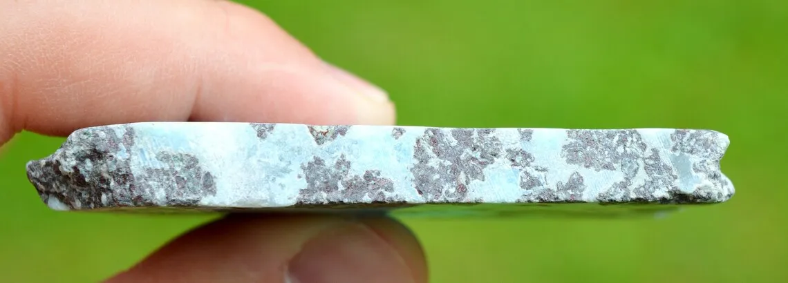 Pectolite var. Larimar 64 grams - Filipinas Larimar Mine, Barahona Province, Dominican Republic - image 3