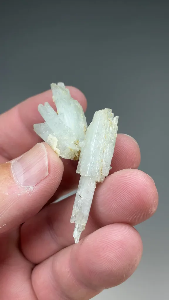 Pectolite with Calcite, Grossular - image 2