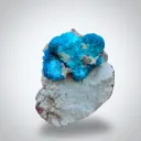 Pentagonite and Cavansite together. on  matrix - image 10