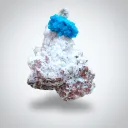 Pentagonite Flower on Heulandite matrix - image 1