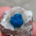 Pentagonite Flower on Heulandite matrix - image 4