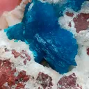 Pentagonite Flower on Heulandite matrix - image 3
