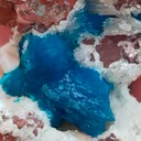 Pentagonite Flower on Heulandite matrix - image 5