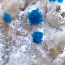 Pentagonite Flower with Calcite on Heulandite Matrix. - image 4