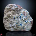 Pentagonite Flower with Calcite on Heulandite Matrix. - image 1