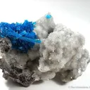 Pentagonite on Cavansite (Both Dimorphs on One Specimen!) - image 2