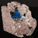 Pentagonite on Chalcedony Rare Find Natural Mineral Specimen - image 2