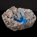 Pentagonite on Chalcedony Rare Find Natural Mineral Specimen - image 3