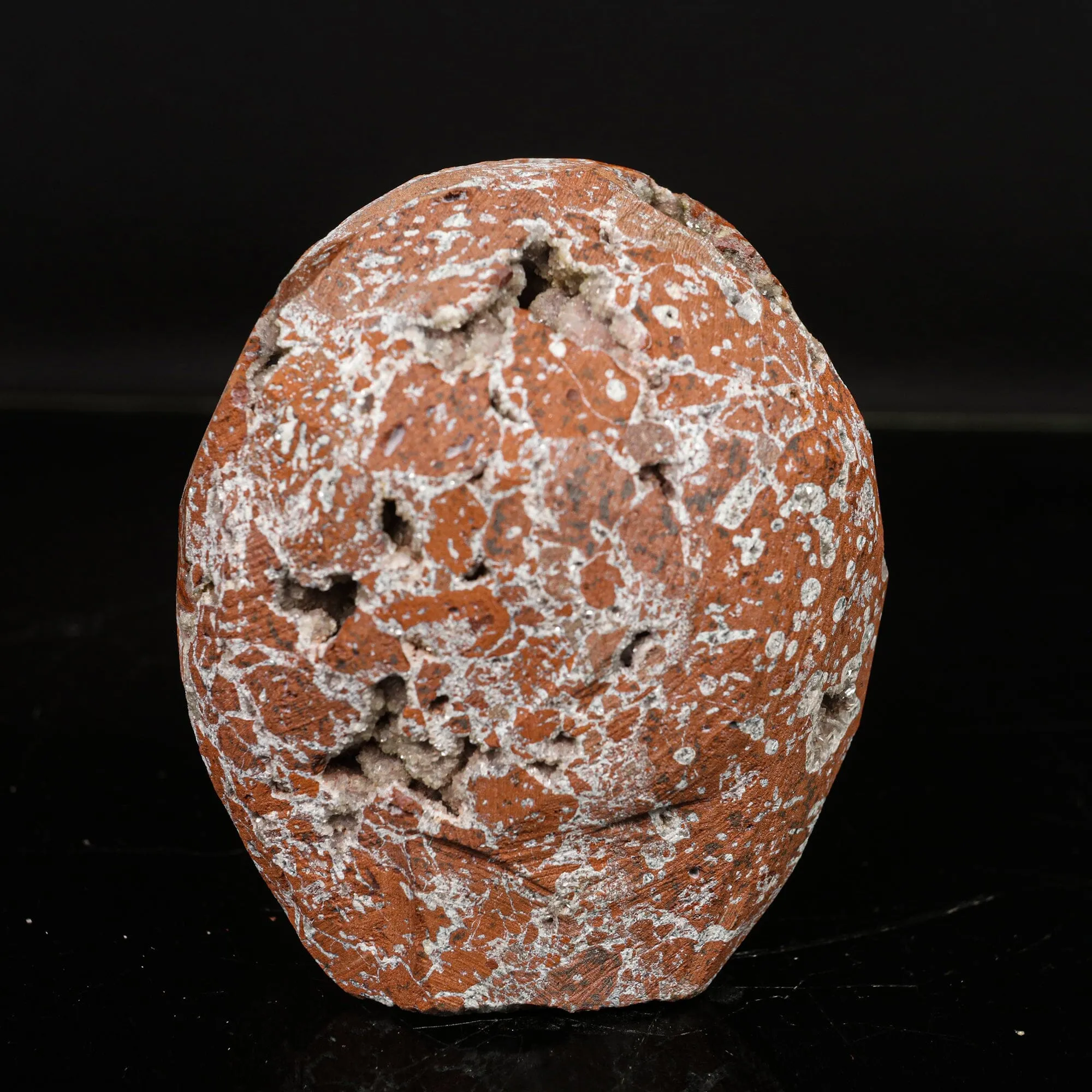 Pentagonite on Heulandite geode Self Standing Natural Mineral Specimen - image 4