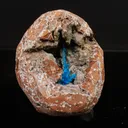 Pentagonite on Heulandite geode Self Standing Natural Mineral Specimen - image 2