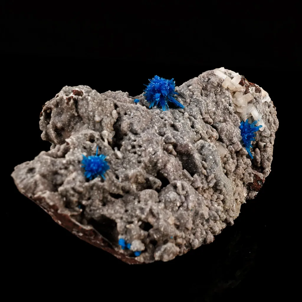 Pentagonite on Heulandite Natural Mineral Specimen - image 3