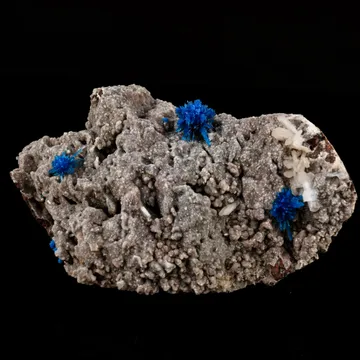 Pentagonite on Heulandite Natural Mineral Specimen
