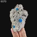 Pentagonite on Heulandite Natural Mineral Specimen - image 6