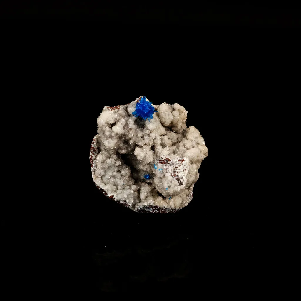 Pentagonite on Heulandite Natural Mineral Specimen image