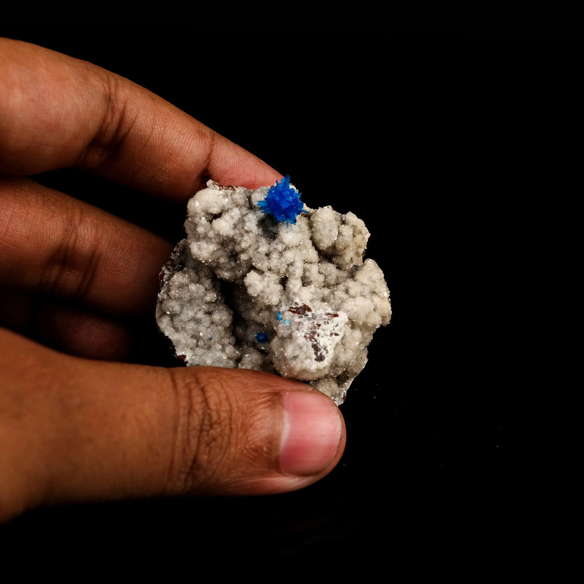 Pentagonite on Heulandite Natural Mineral Specimen - image 4