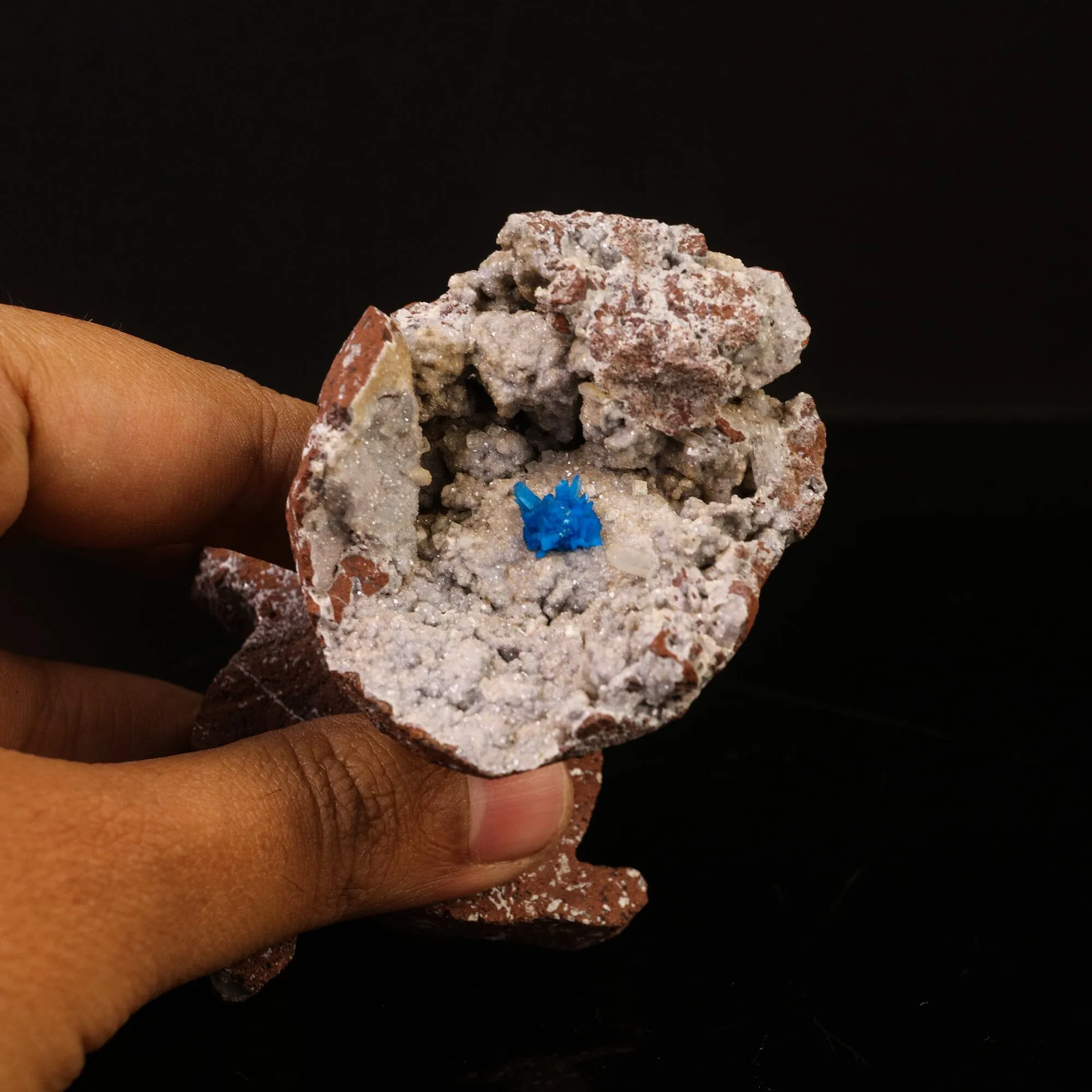 Pentagonite on Heulandite Self Standing Natural Mineral Specimen - image 3