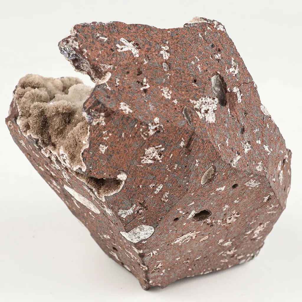 Pentagonite on Heulandite Self Standing Natural Mineral Specimen - image 5