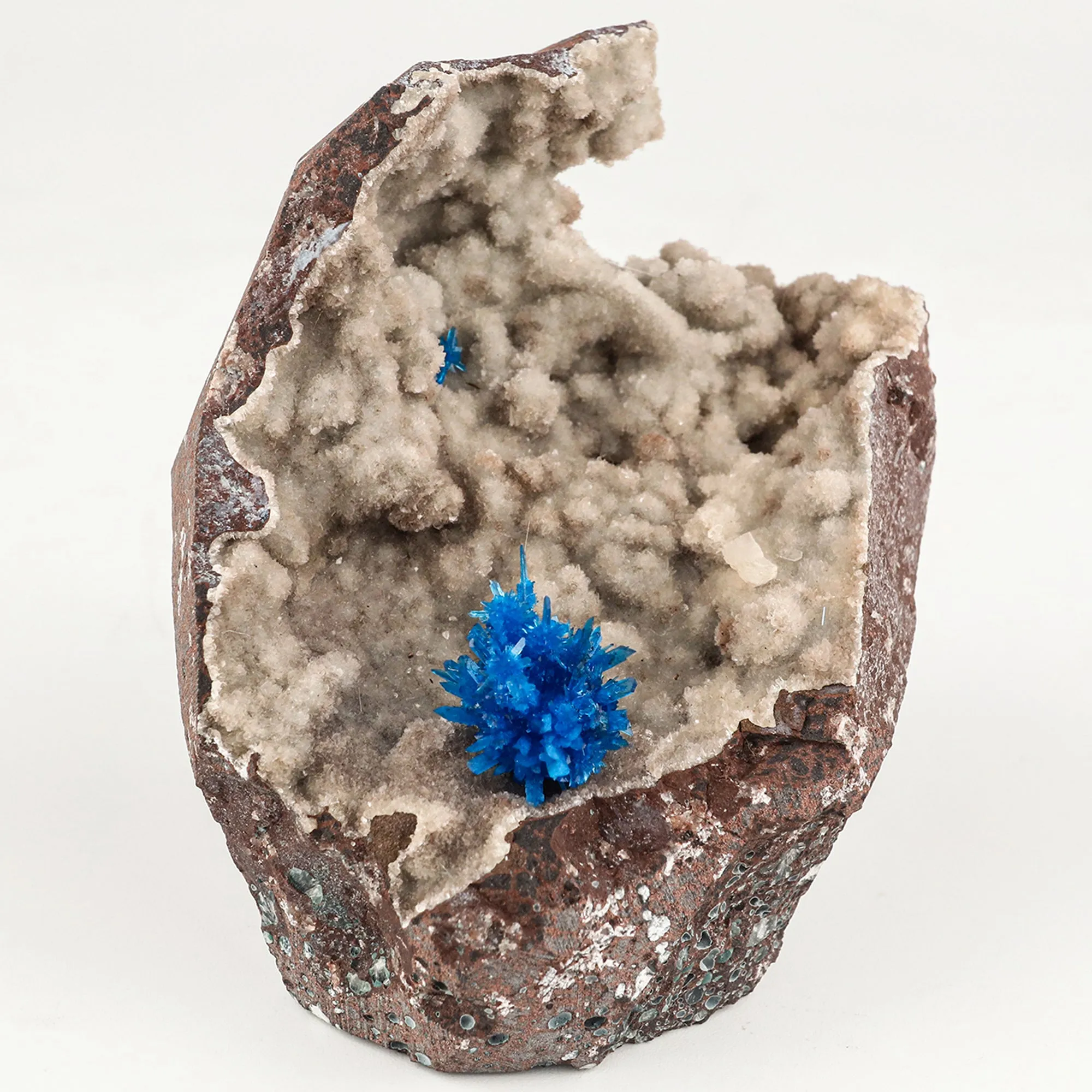 Pentagonite on Heulandite Self Standing Natural Mineral Specimen - image 1