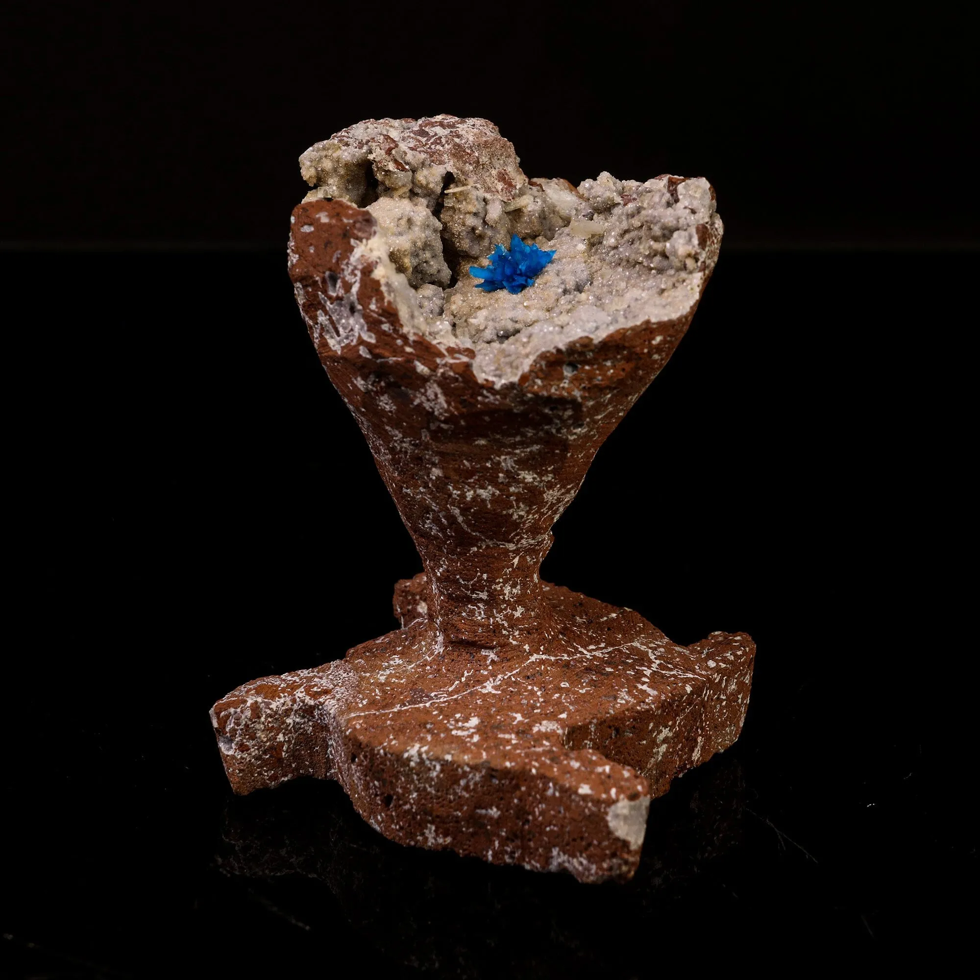 Pentagonite on Heulandite Self Standing Natural Mineral Specimen - image 2